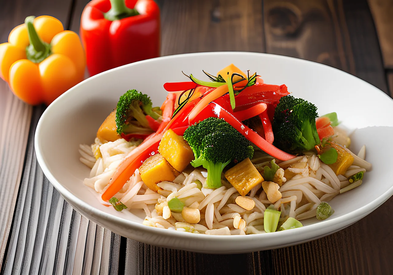 Tofu Vegetable Stir‑Fry