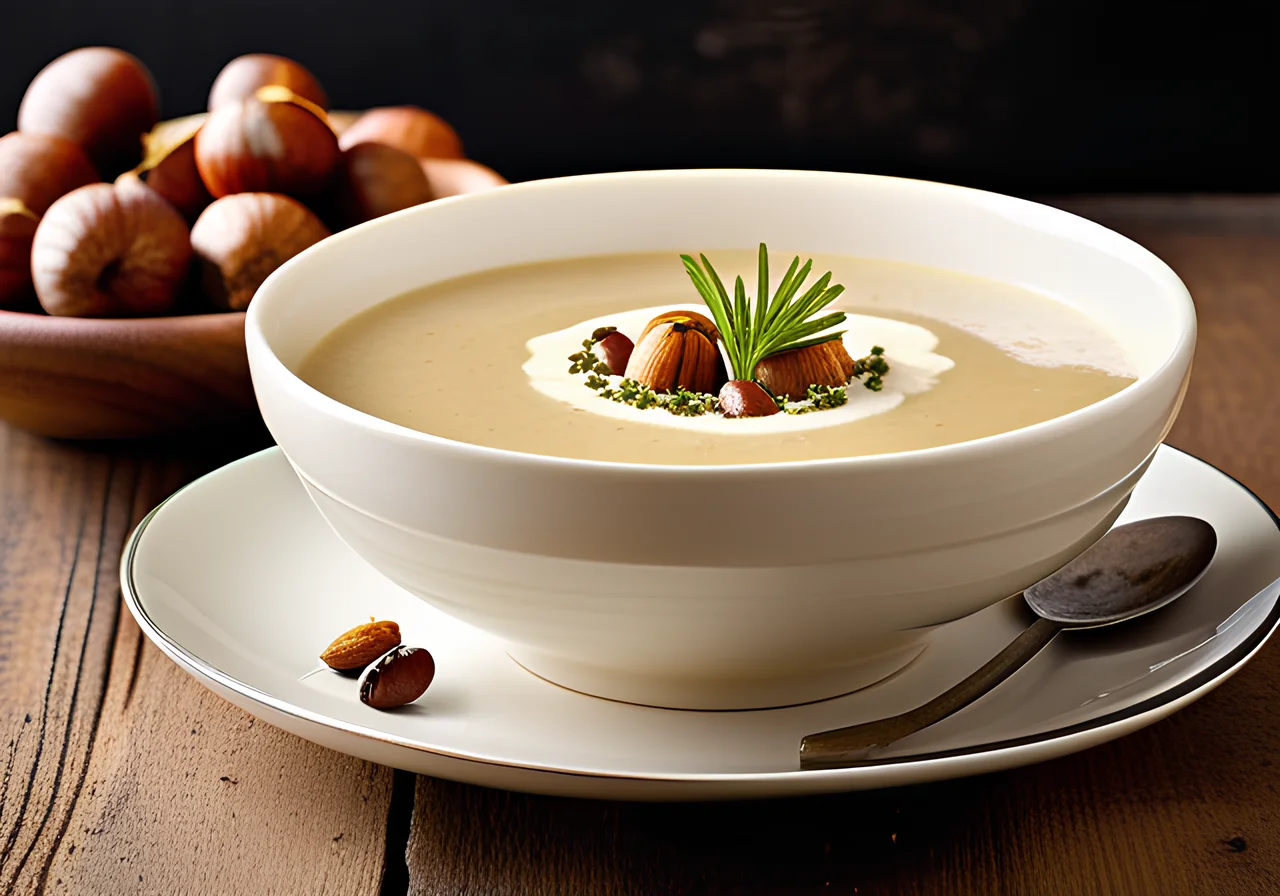 Parsnip Chestnut Soup