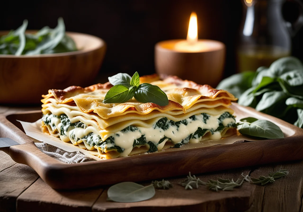 Vegetable Lasagna with Sage