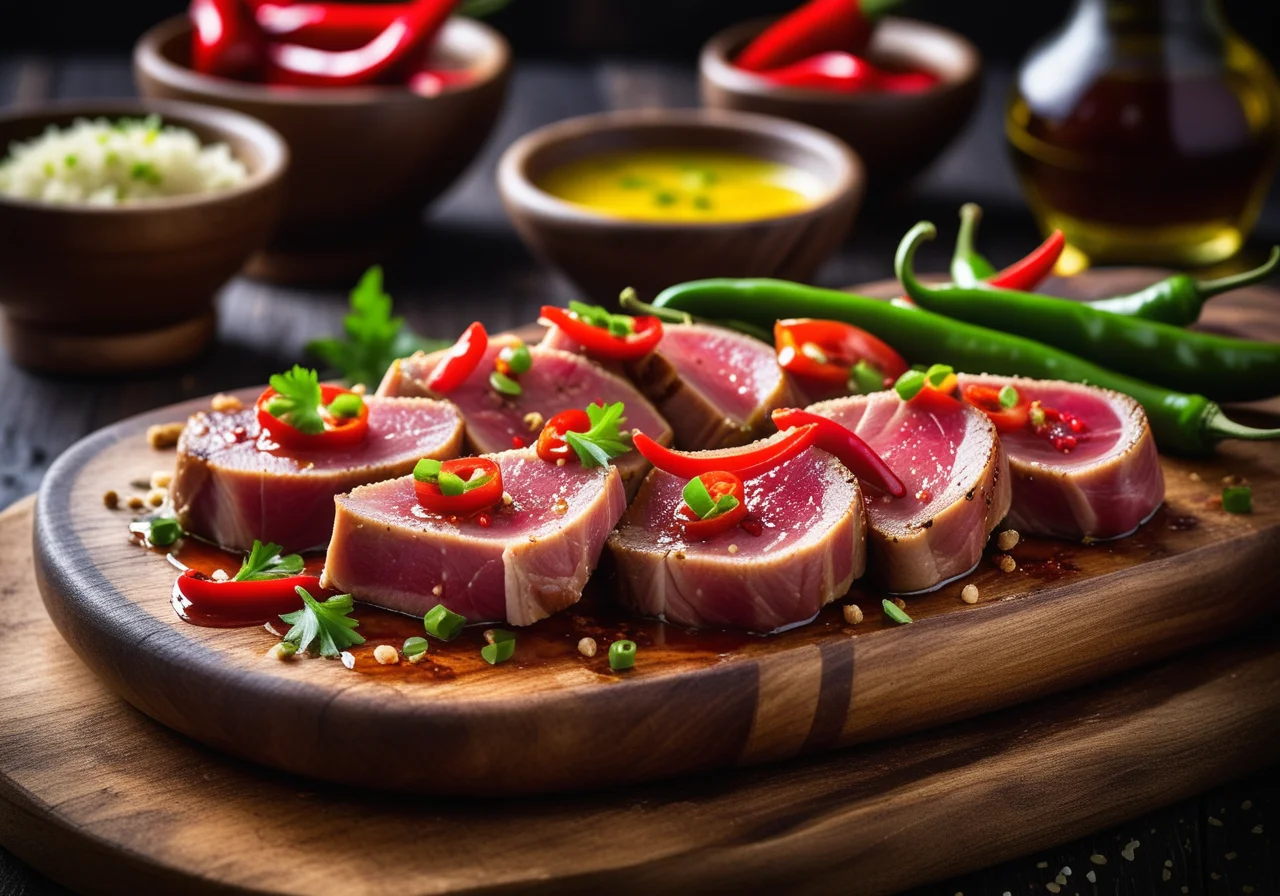 Calamari in Garlic Sauce