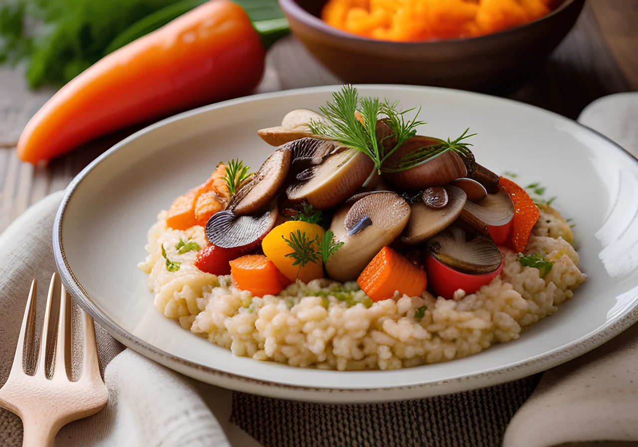 Rice and Vegetable Stir‑Fry