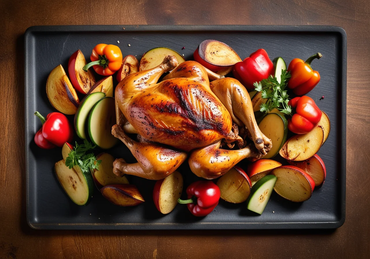 Roasted Chicken with Vegetables