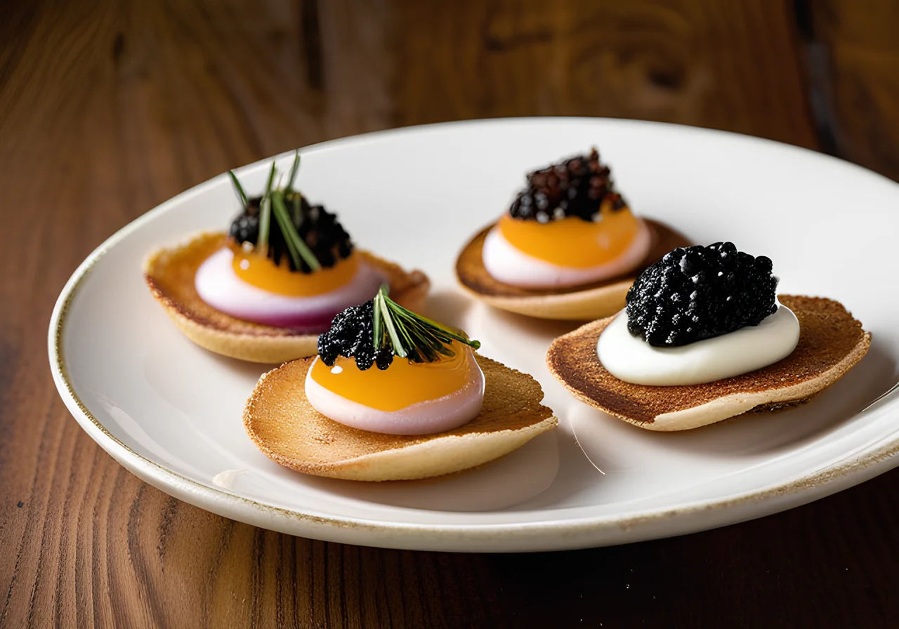 Caviar Blinis