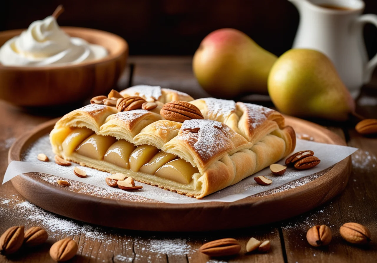 Small Pear Strudel