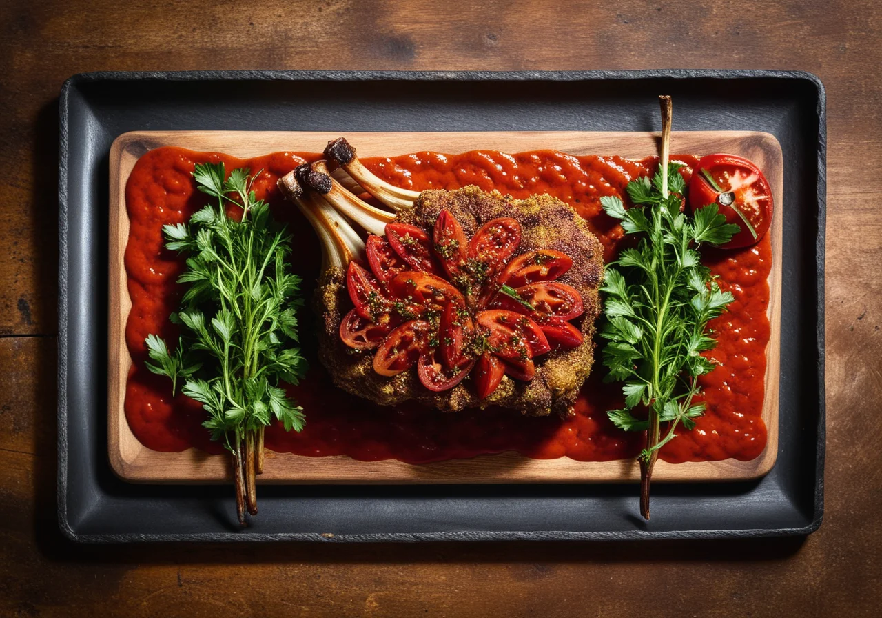 Lamb Under the Herb Crust