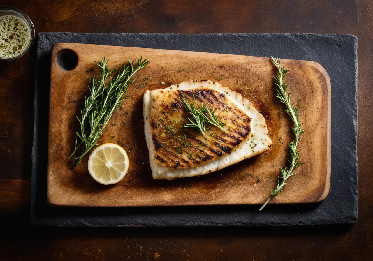 Grilled Flounder