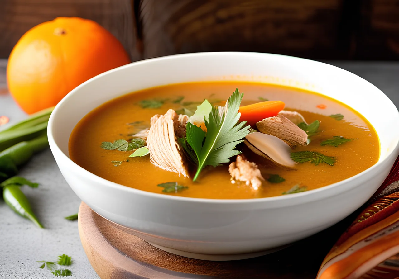African-Style Turkey Curry Soup