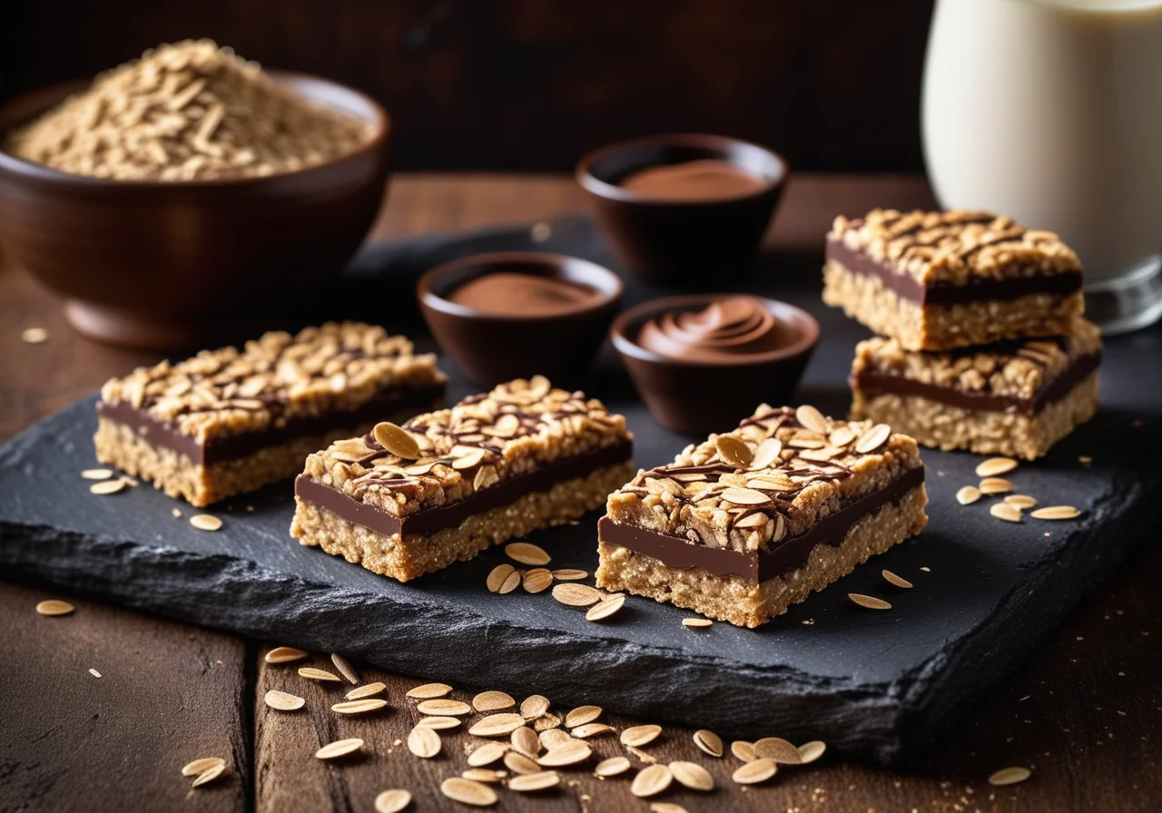 Oatmeal Chocolate Bars