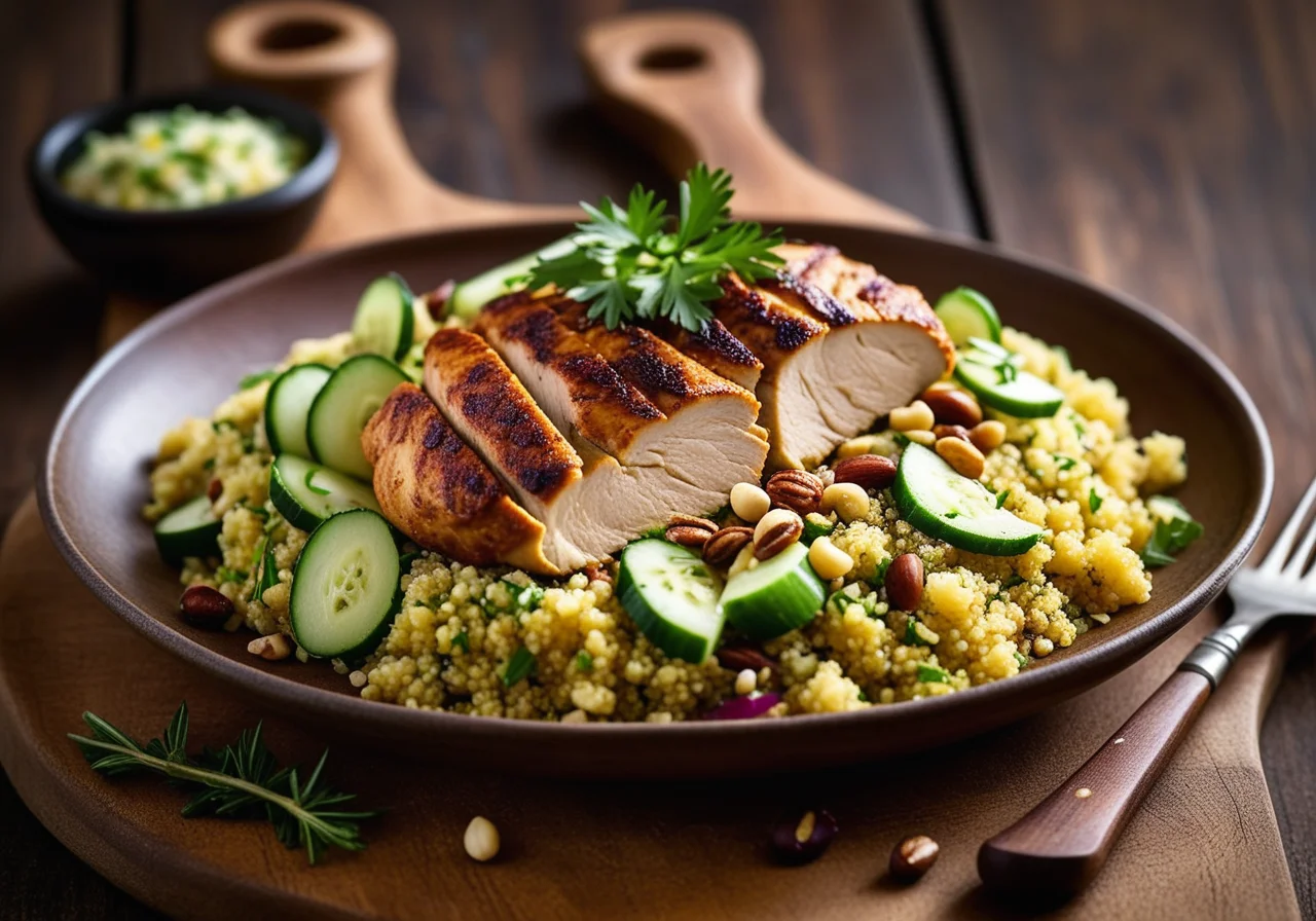 Spicy Chicken with Dried Fruit