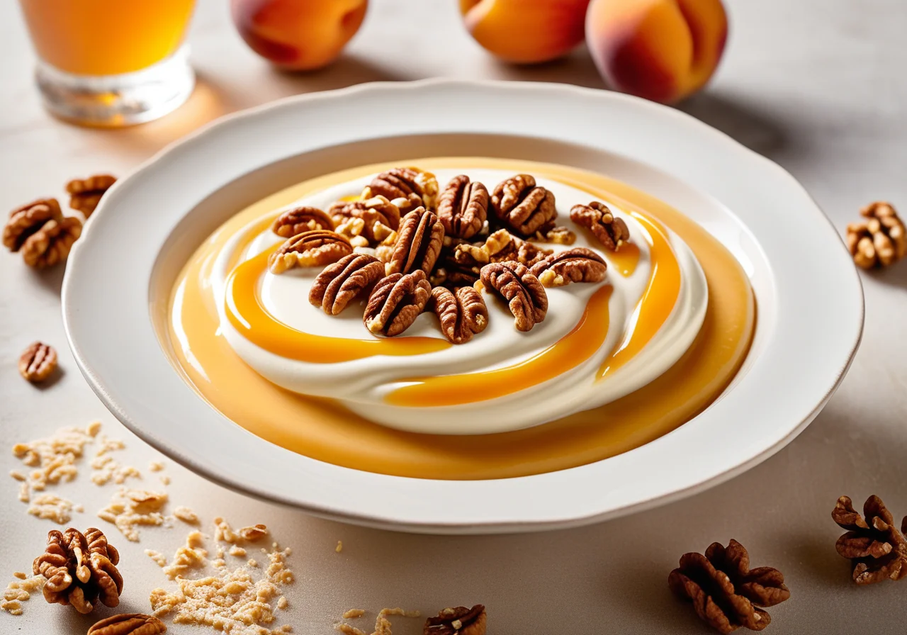 Apricot Puree with Yogurt