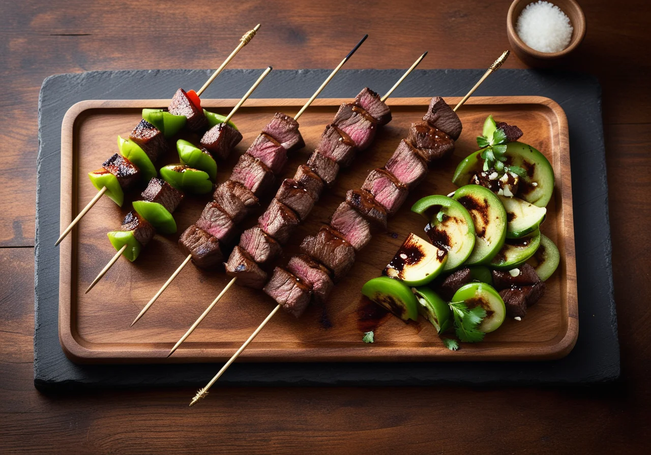 Grilled Beef Skewers