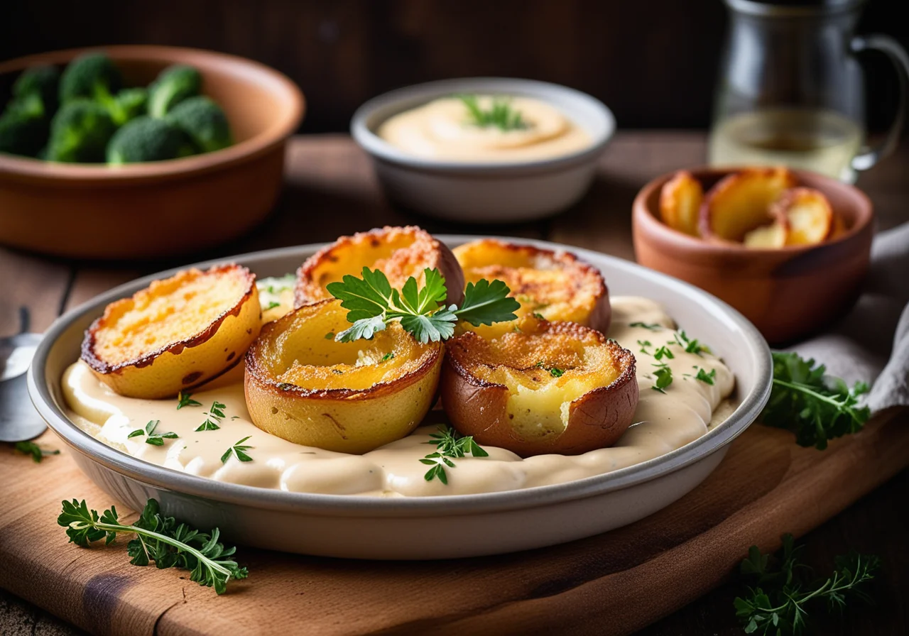 Potato Gratin with Onions