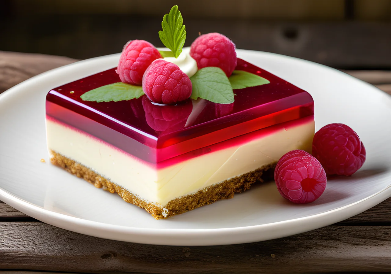 Colorful Gelatin Cake