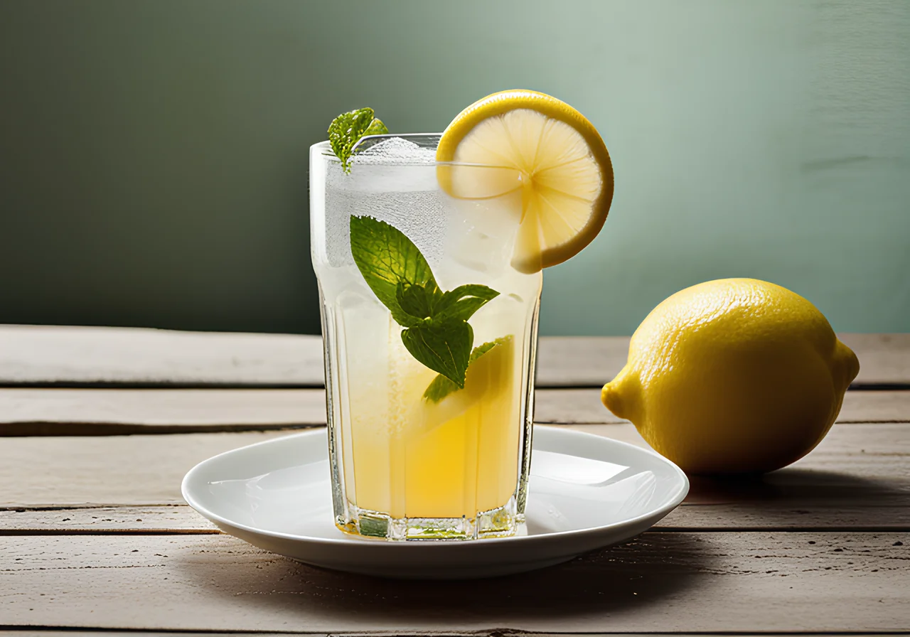Ice-Cooled Lemonade