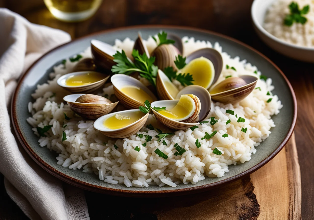 Venusclams with Rice