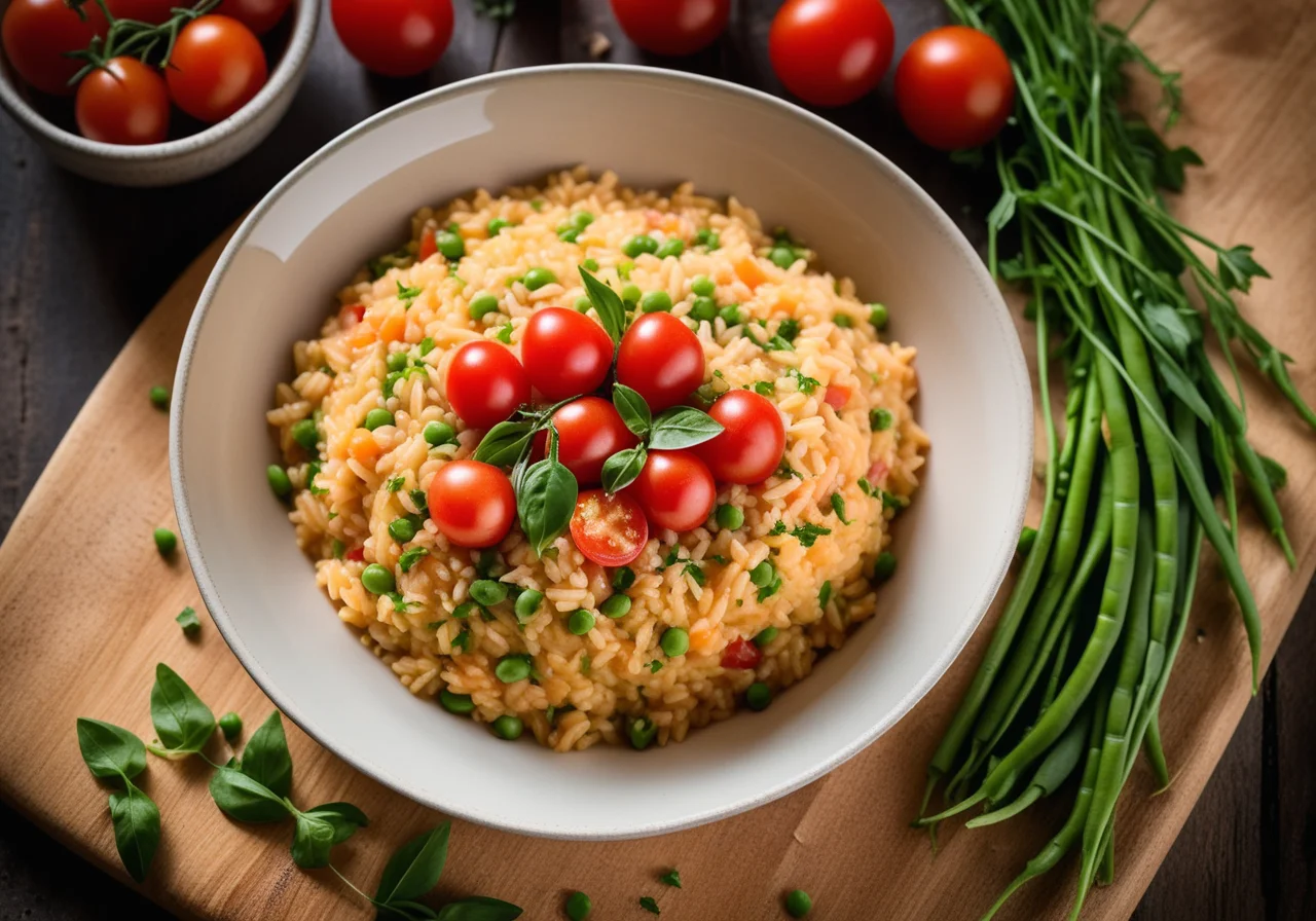 Seasonal Vegetable Risotto