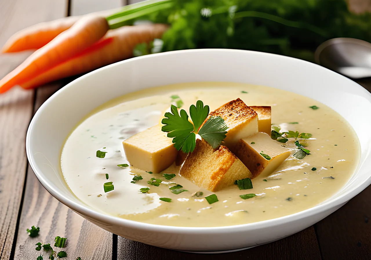 Potato Soup with Tofu
