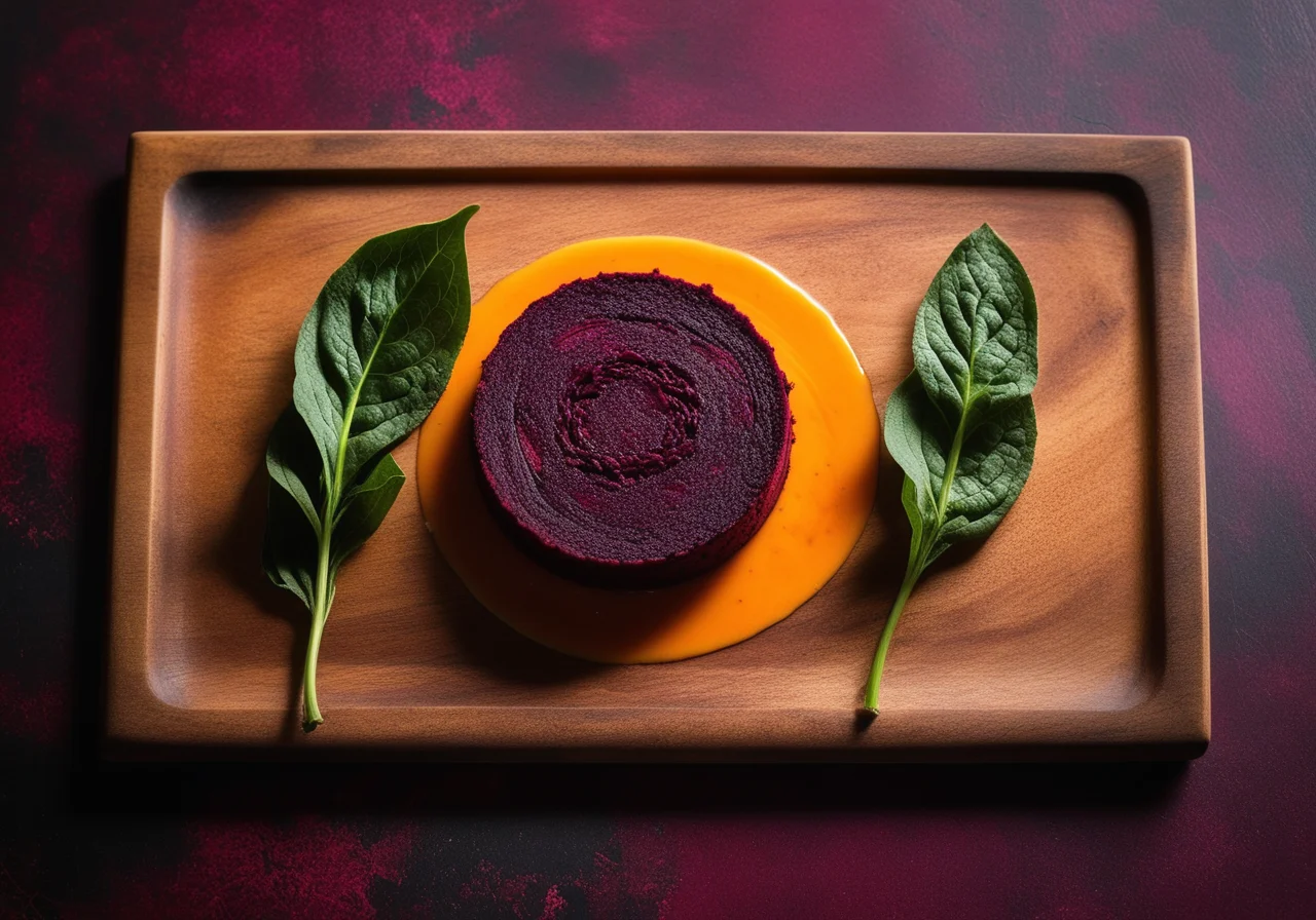 Spicy Beet Flan