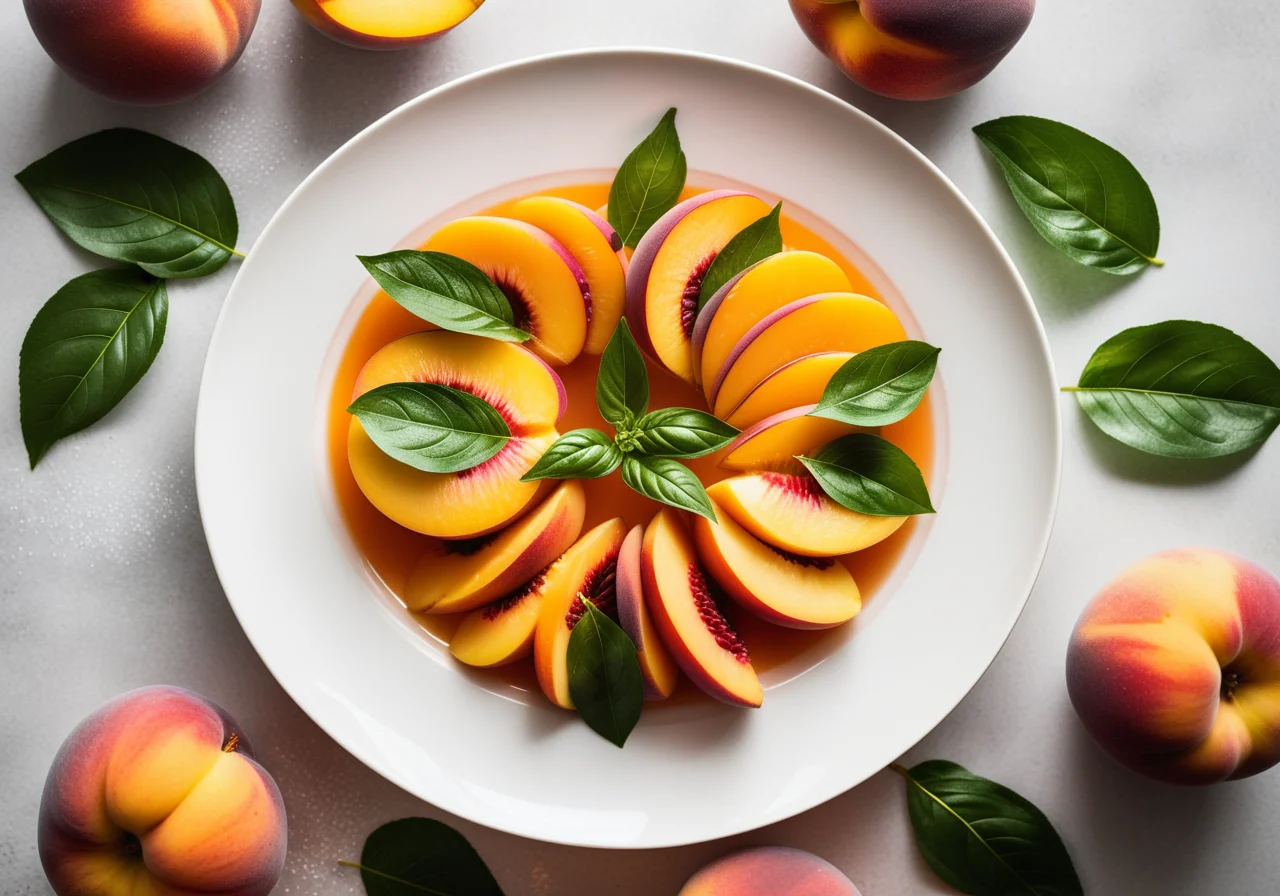 Peach Basil Bowl