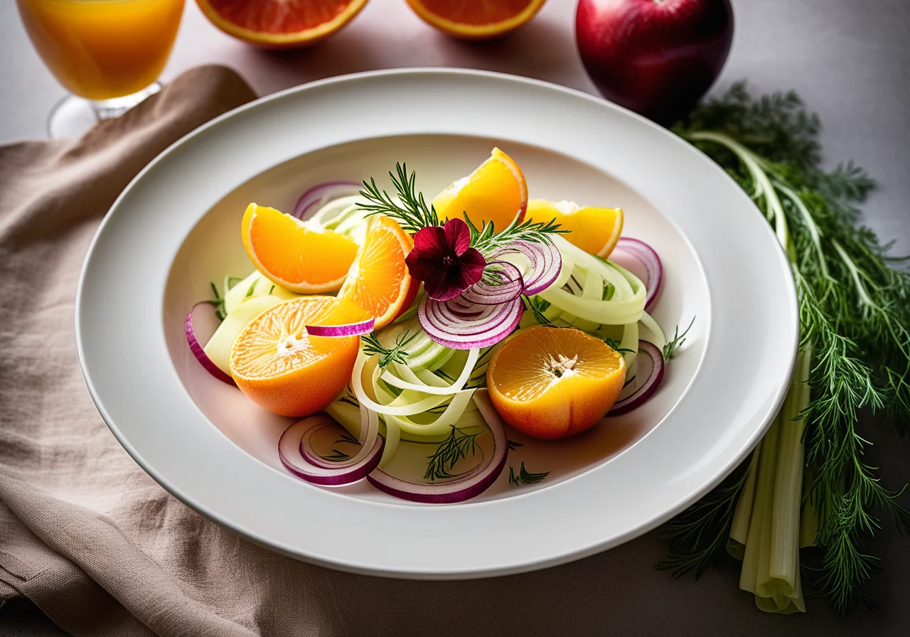 Fennel Apple Orange Salad