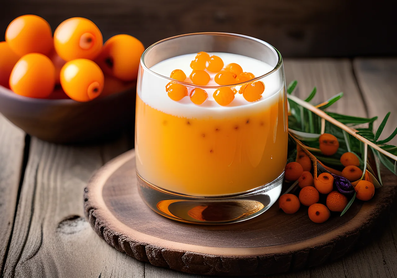 Sea Buckthorn Kefir Drink
