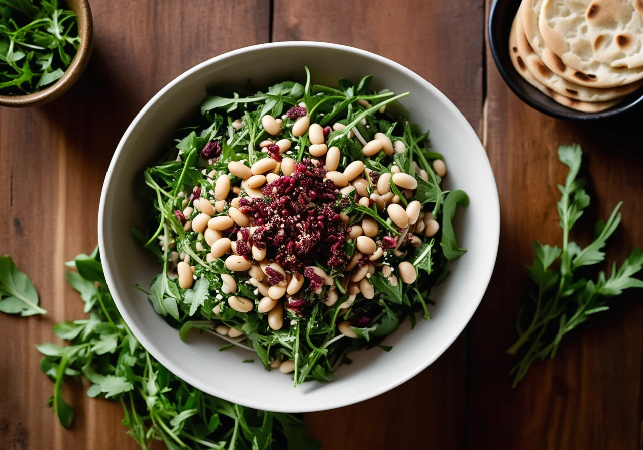 Herb Bean Salad with Shallots