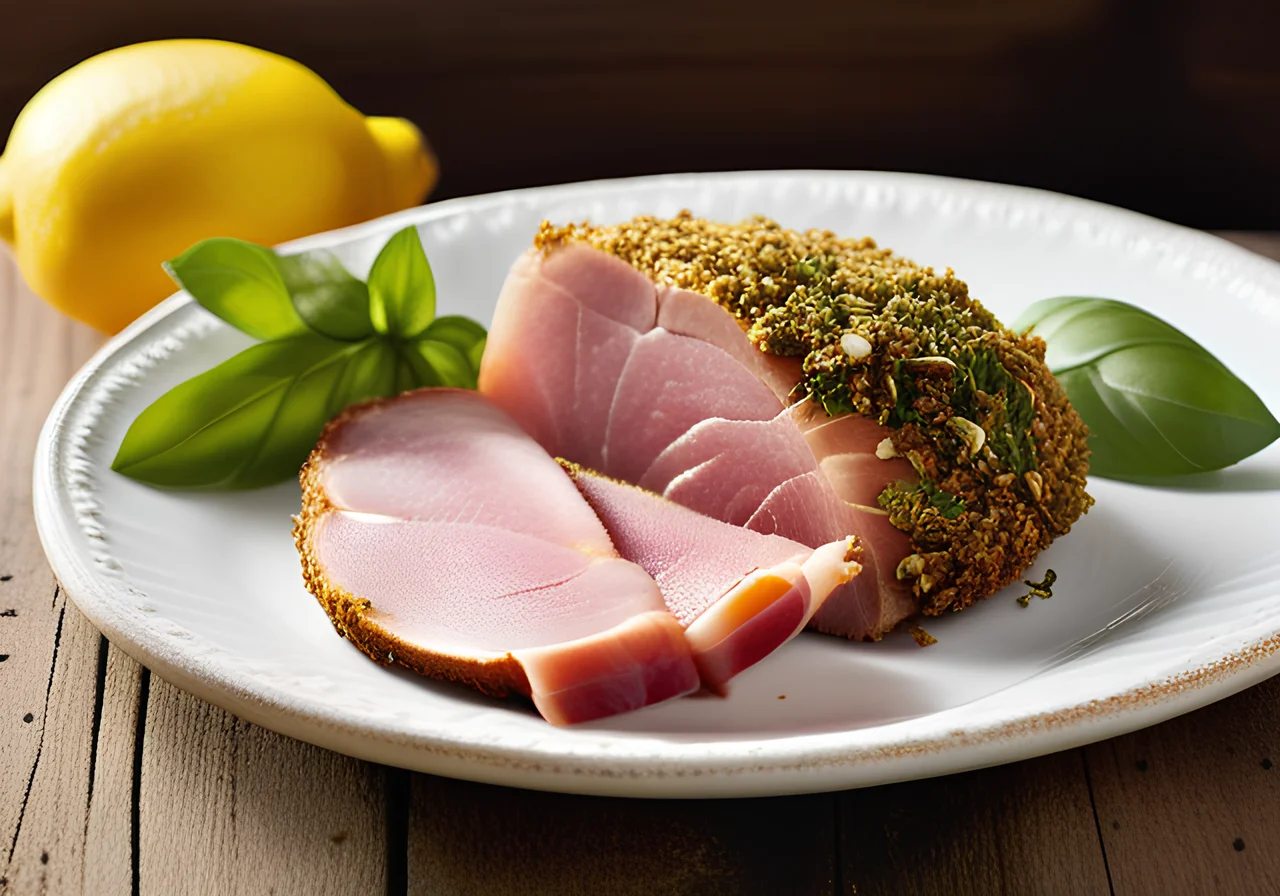 Ham with Herb Crust