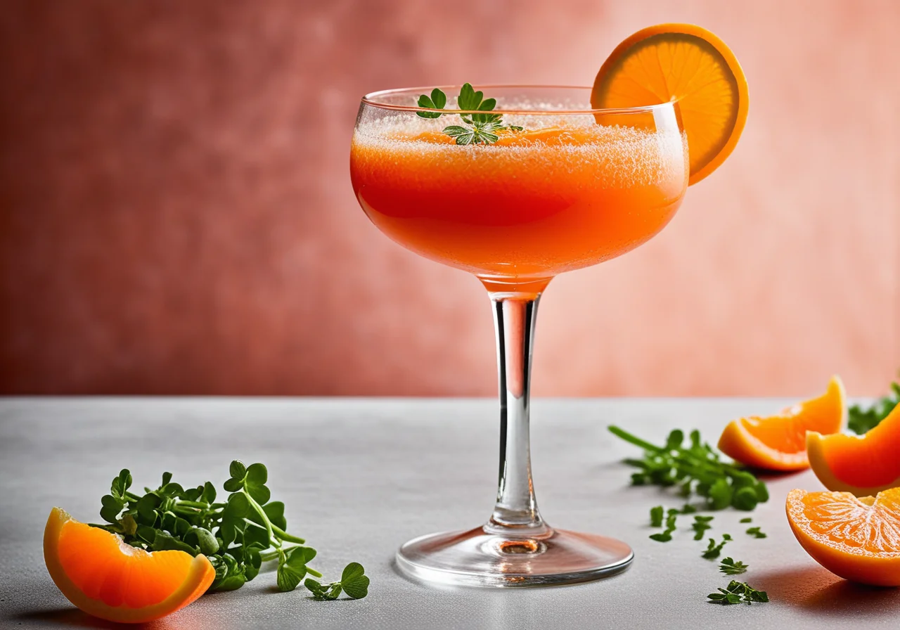 Spicy Carrot Cocktail