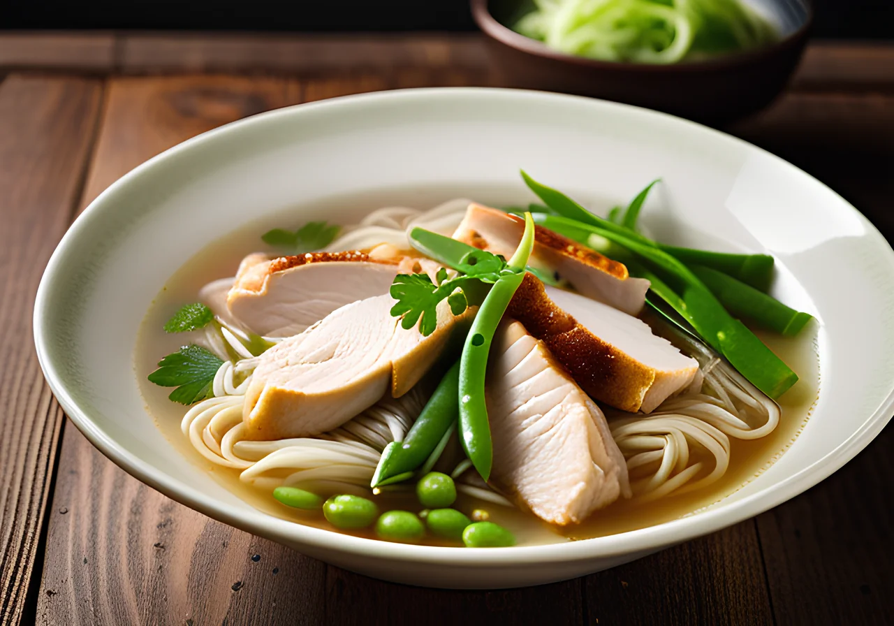 Chicken Glass Noodle Soup