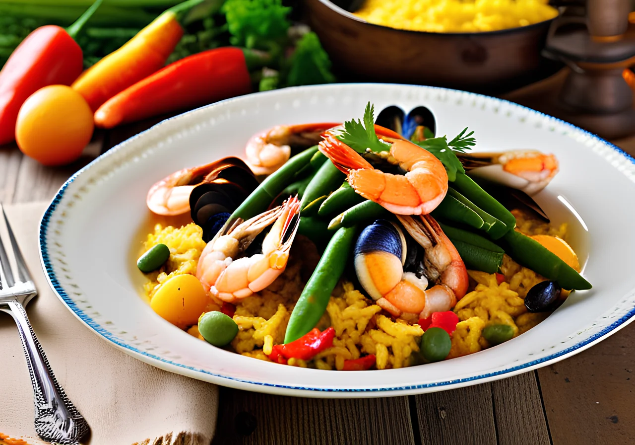 Seafood Paella