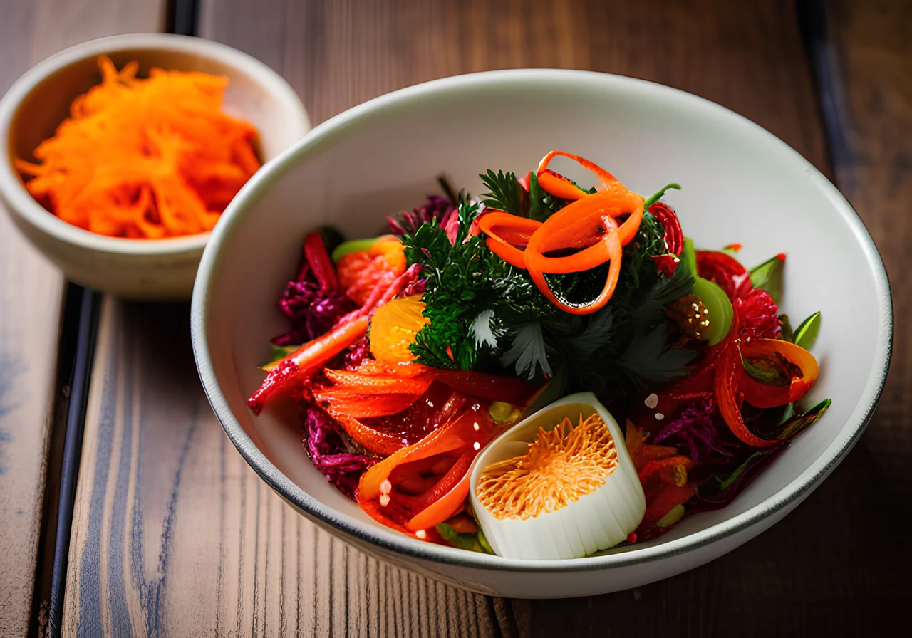 Kimchi with Ginger and Chili