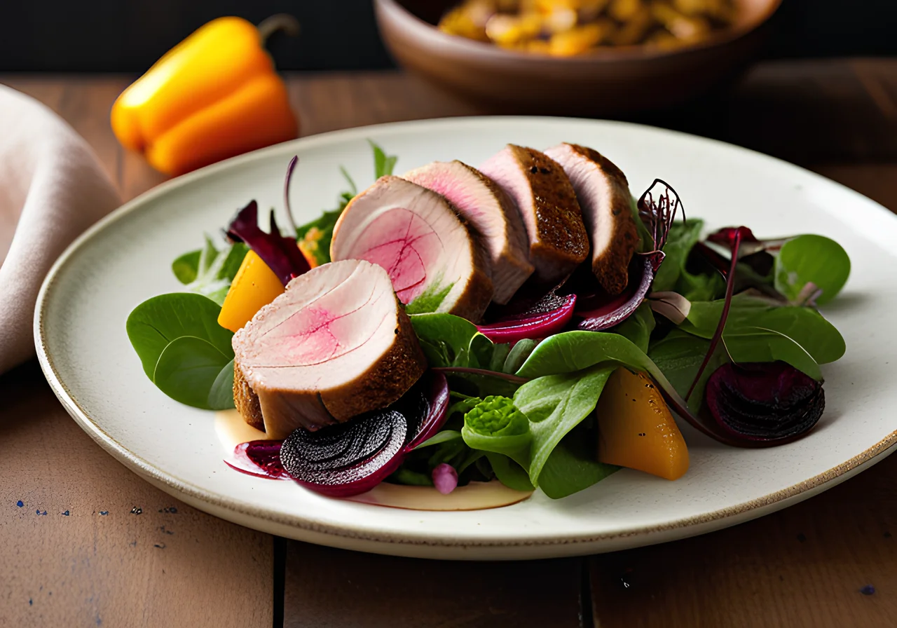 Pork Tenderloin with Herb Crust