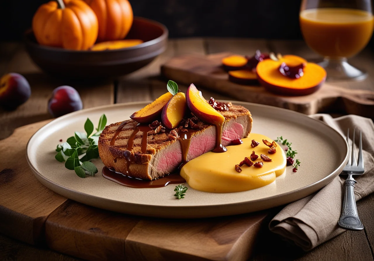 Pork Cutlet with Purée