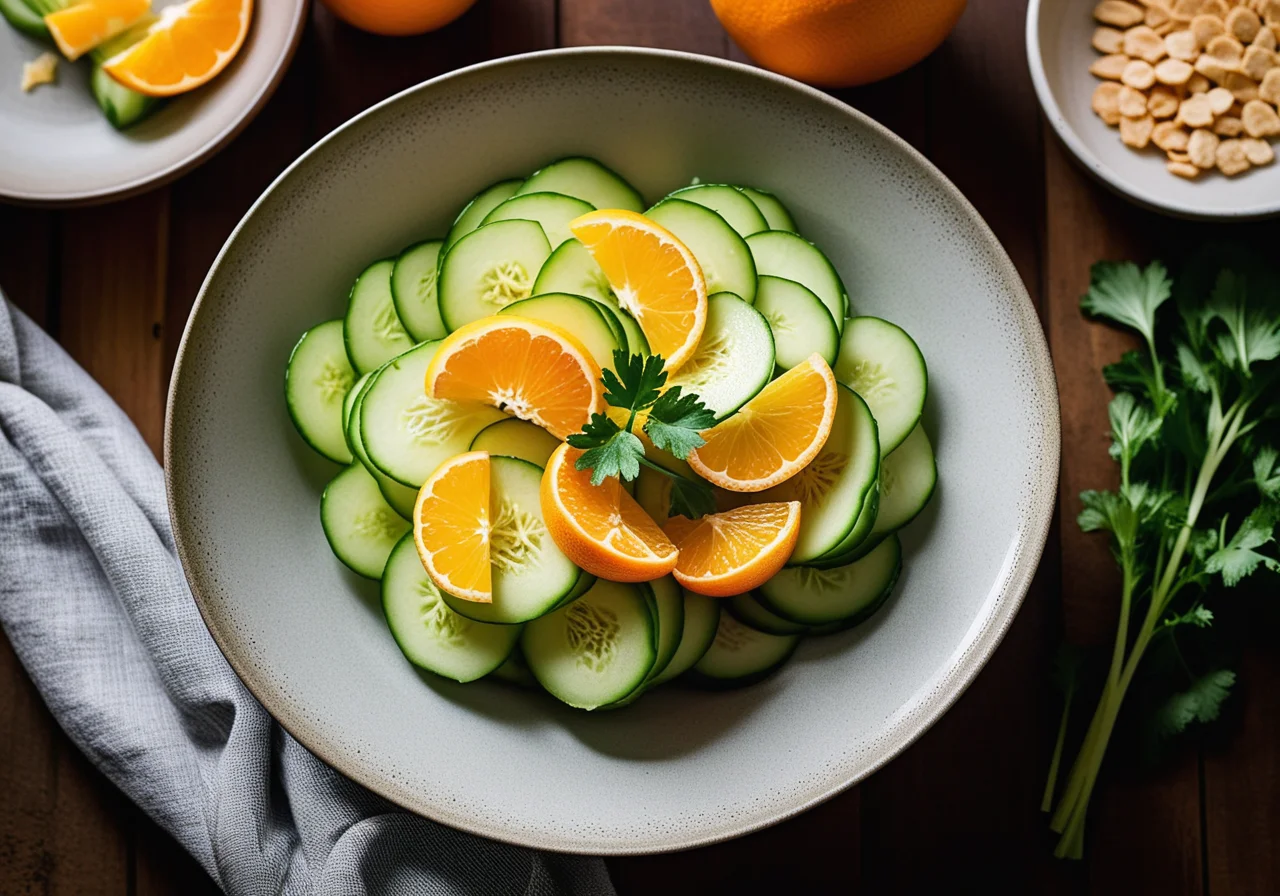 Chinese cabbage fruit salad