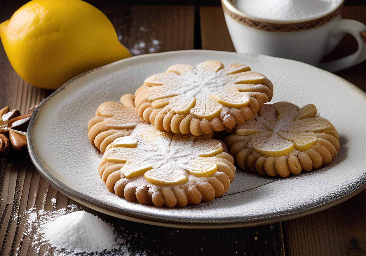 Almond Pine Nut Cookies