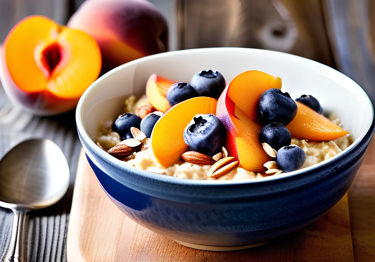 Overnight Oats with Summer Fruit
