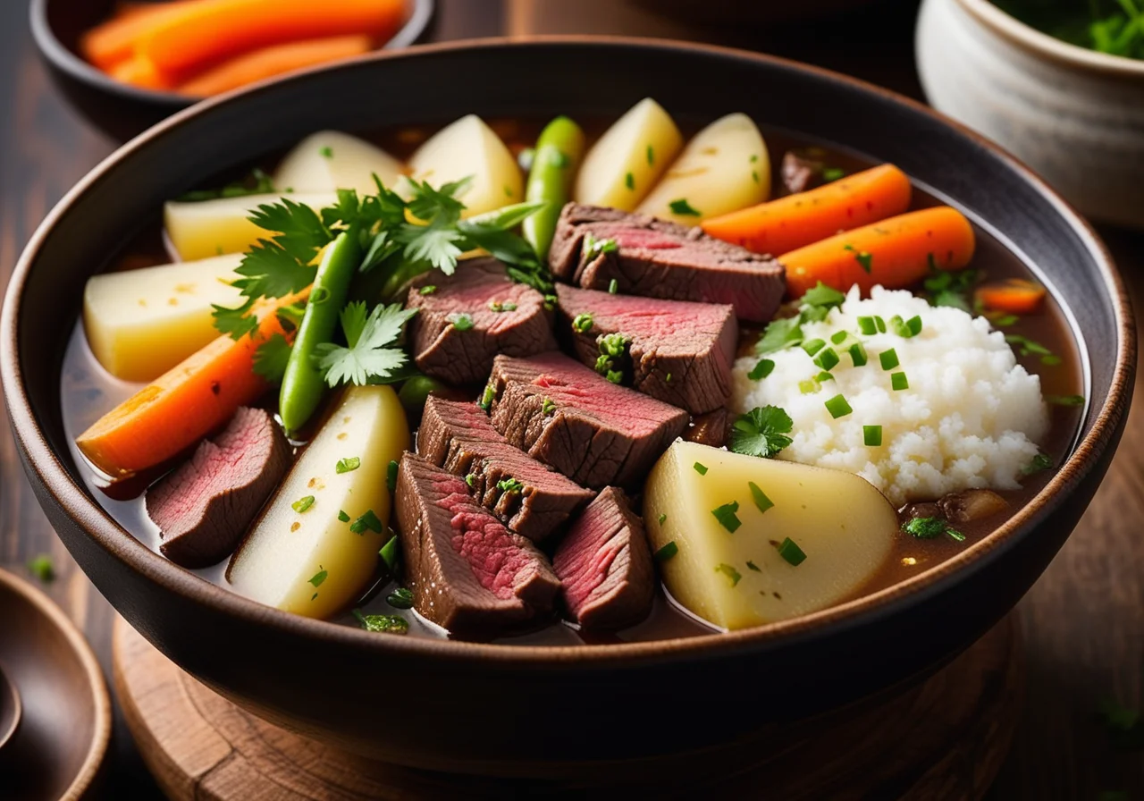 Japanese-Style Beef and Potato Stew