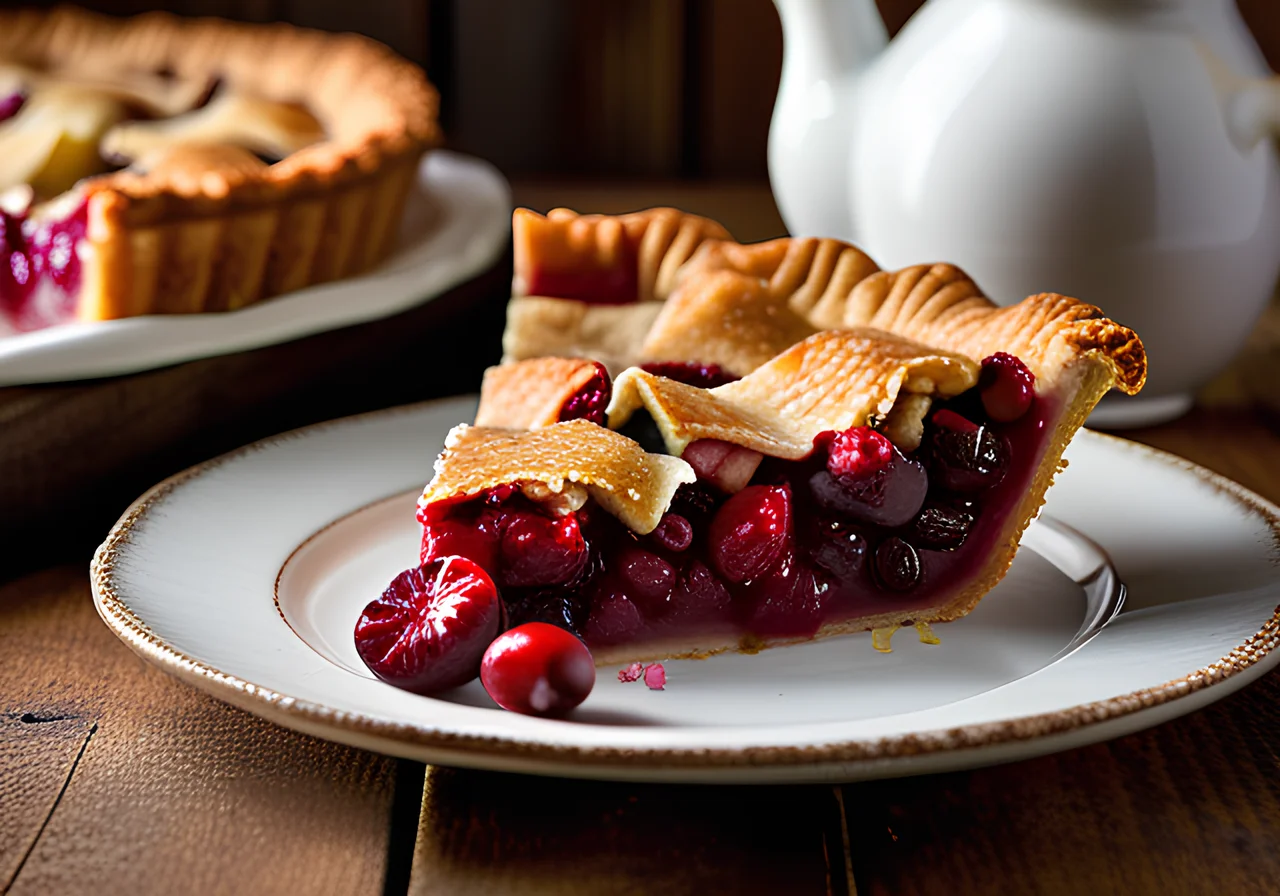 Apple-Cranberry Pie