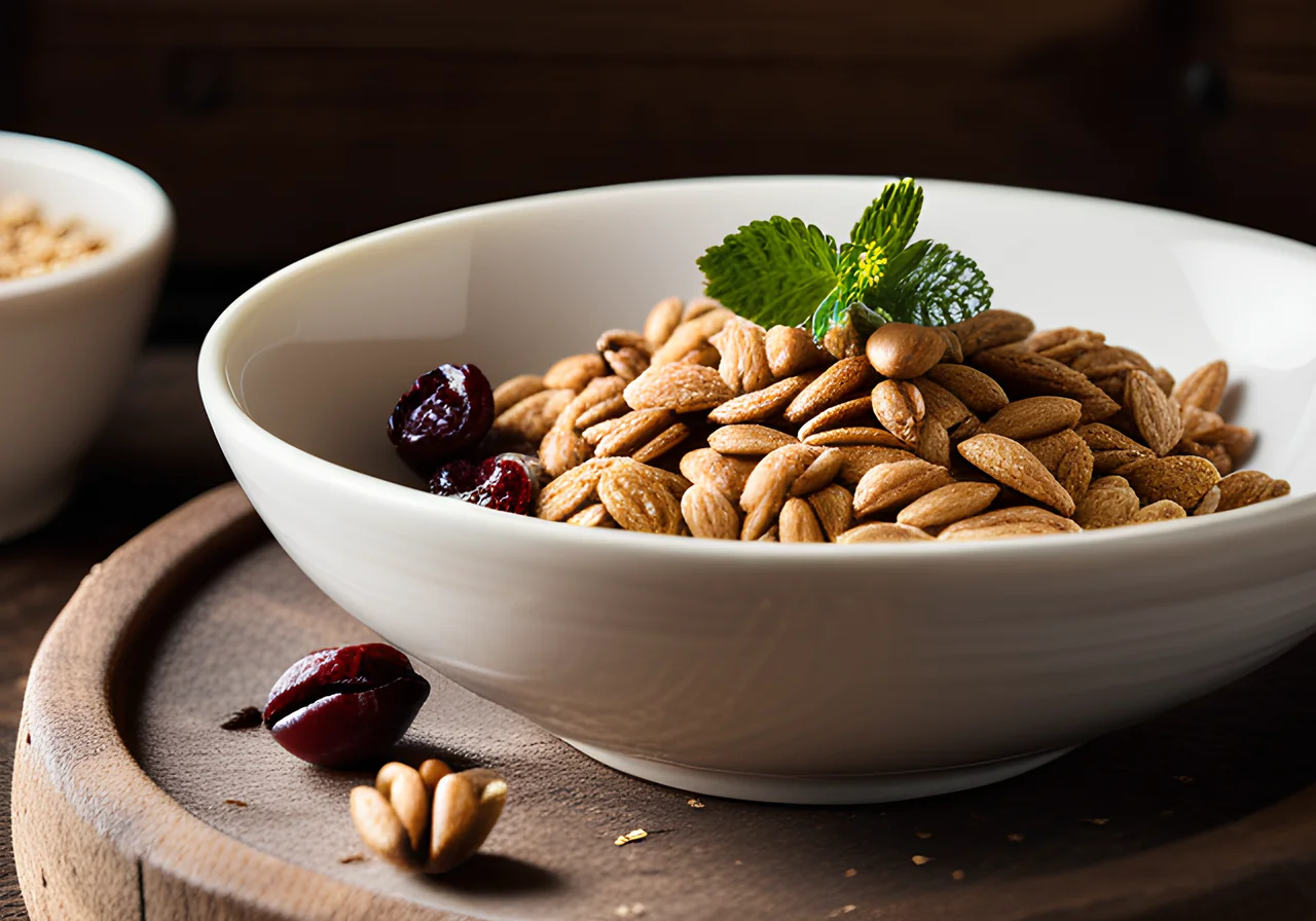 Oat-Pine Nut Crunchies