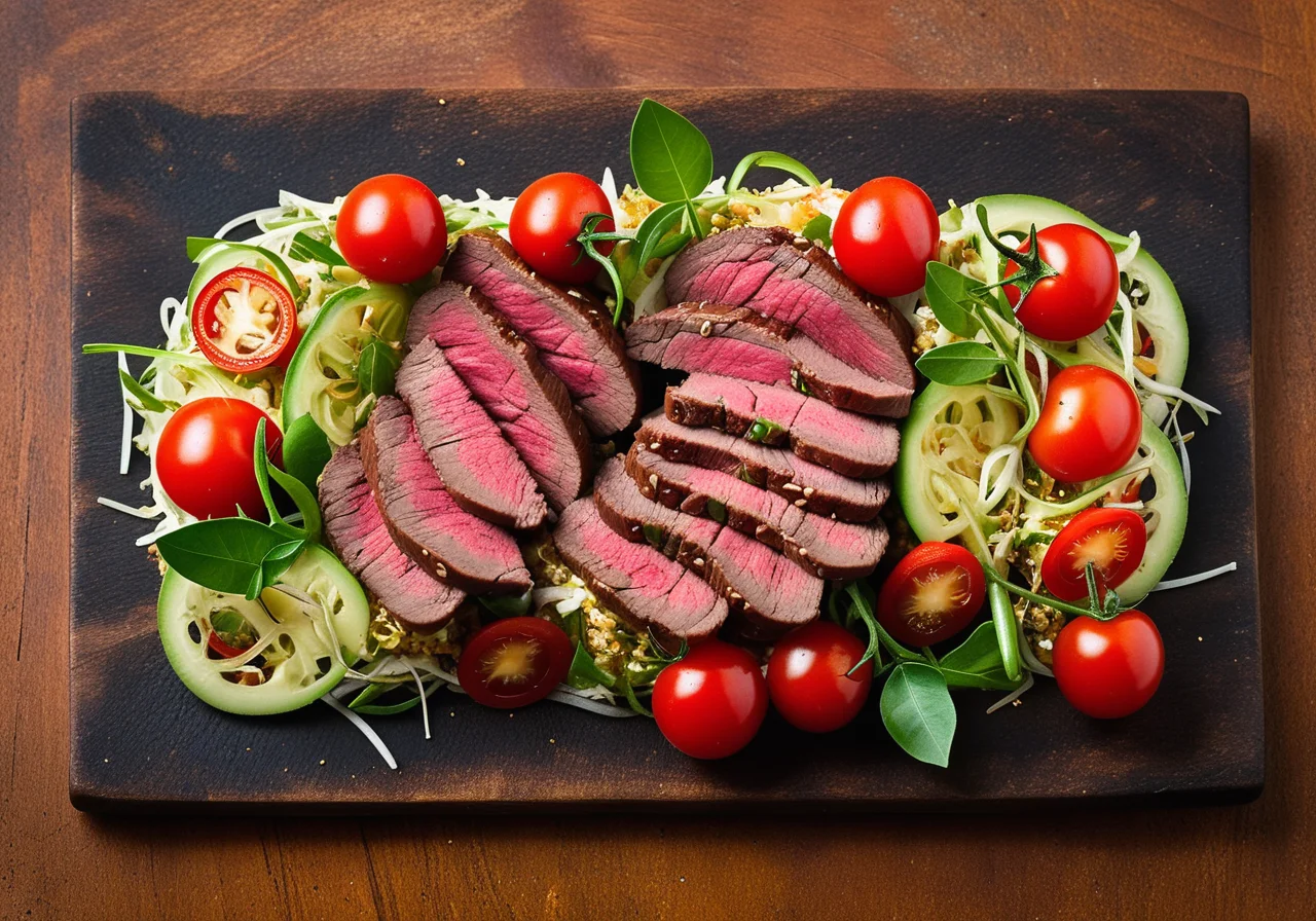 Beef with Thai-Style Salad
