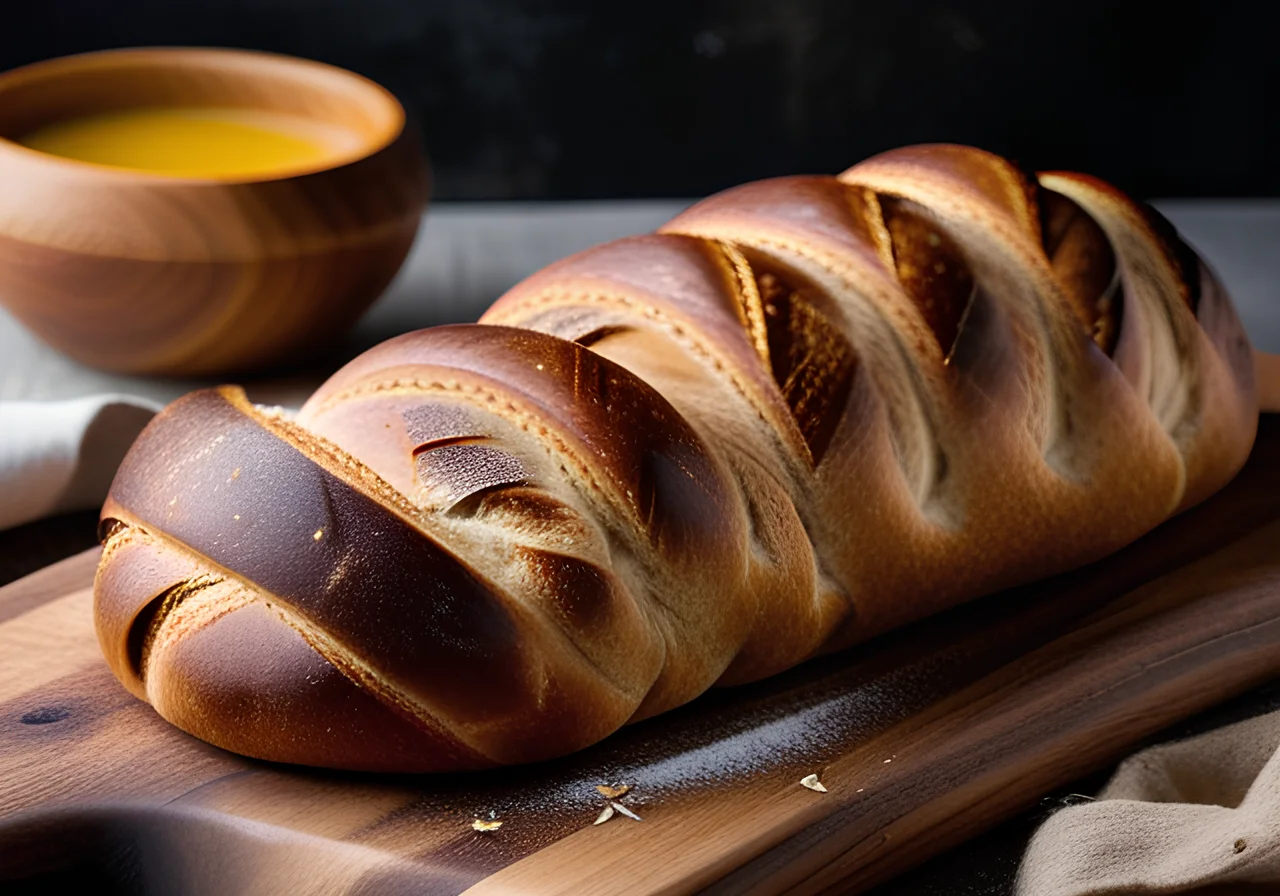 Spelt Whole Grain Yeast Braid