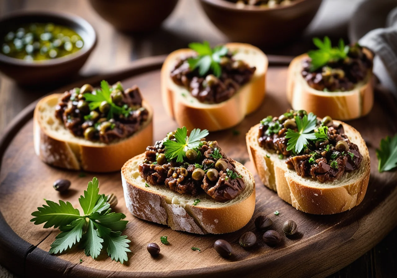 Crostini with Olive Paste