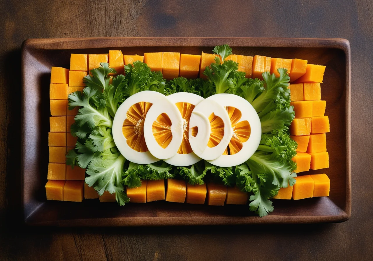 Vegetable Wraps with Pumpkin