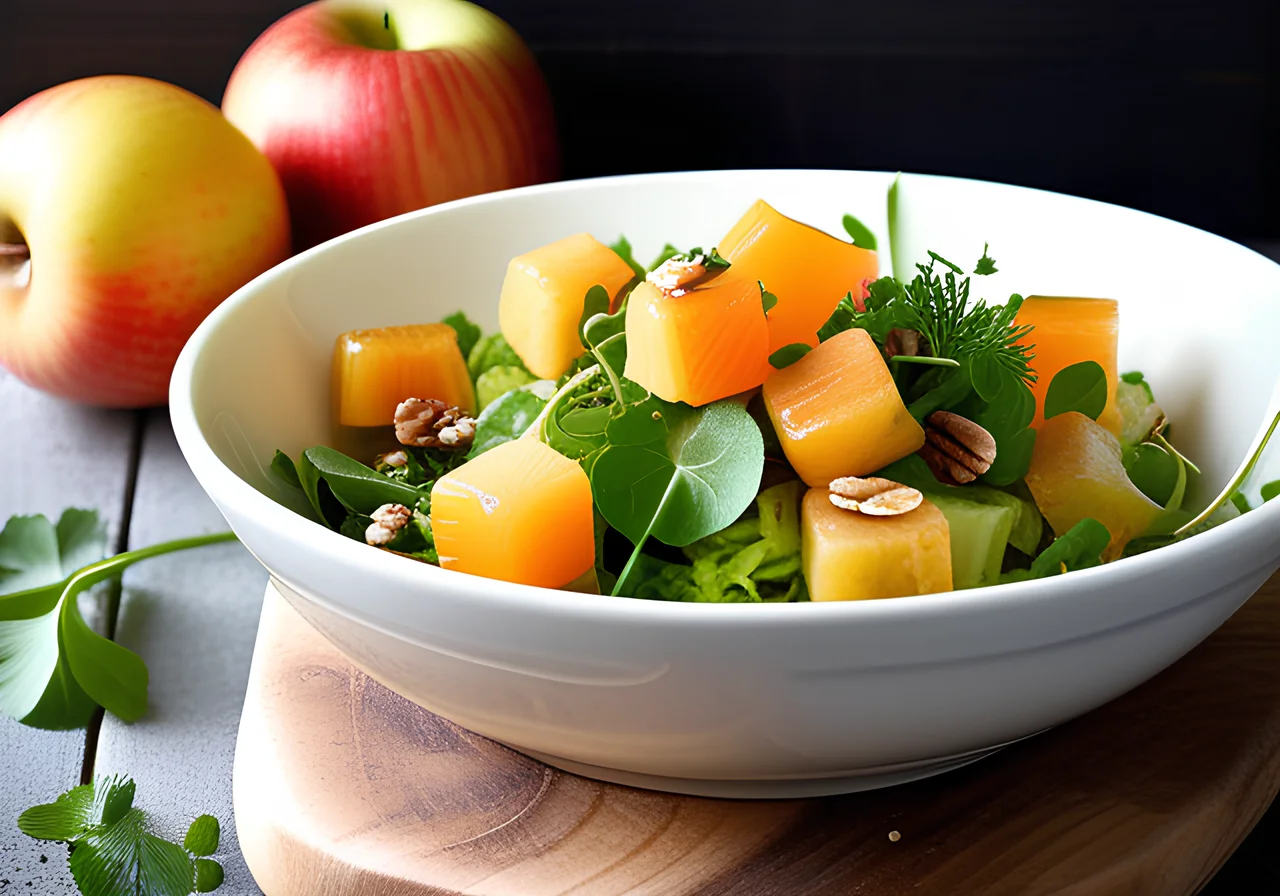 Cabbage Salad with Apple