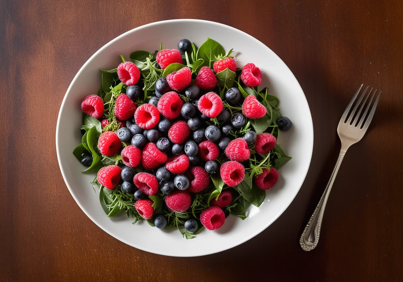 Colorful Berry Salad