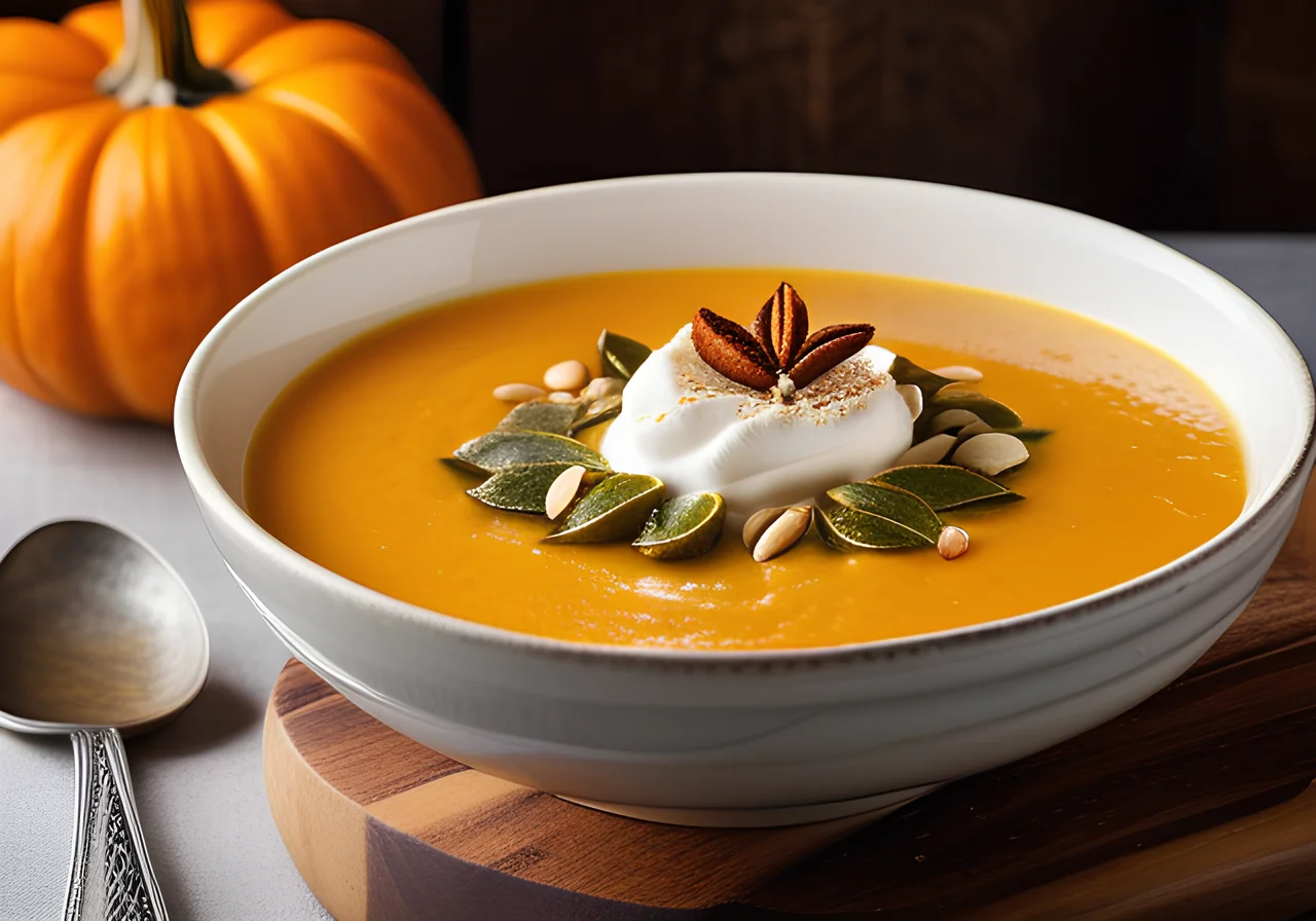 Hokkaido Pumpkin Cream Soup