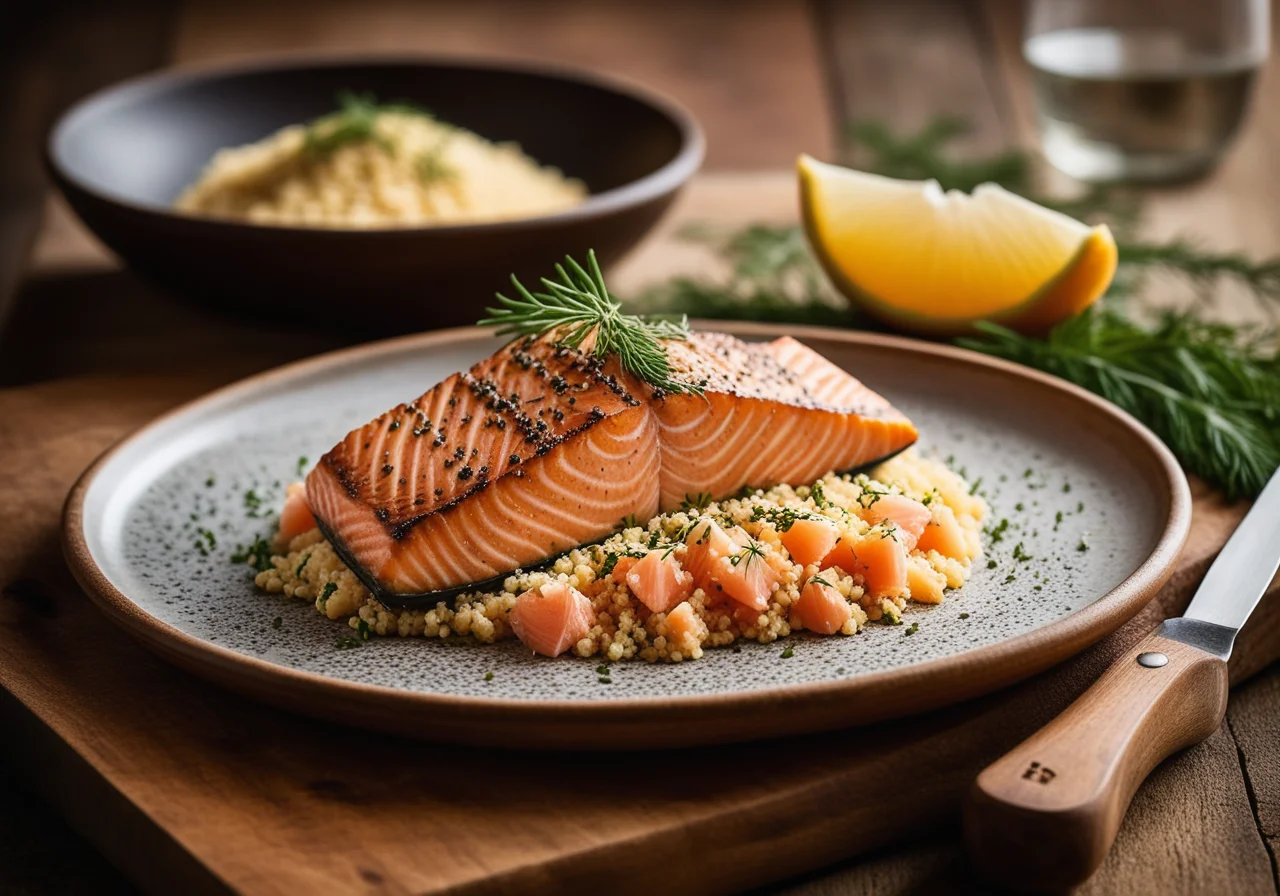 Salmon with Couscous
