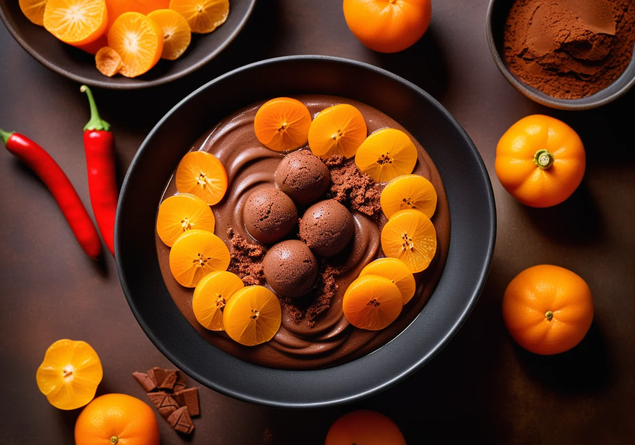 Chili Chocolate Sorbet for the Thermomix®