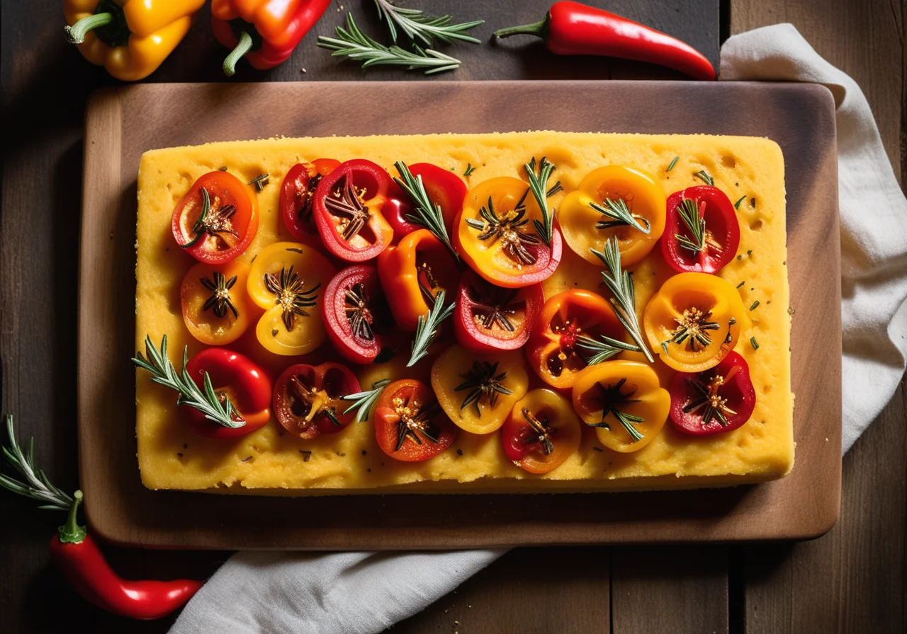 Paprika Vegetable and Polenta