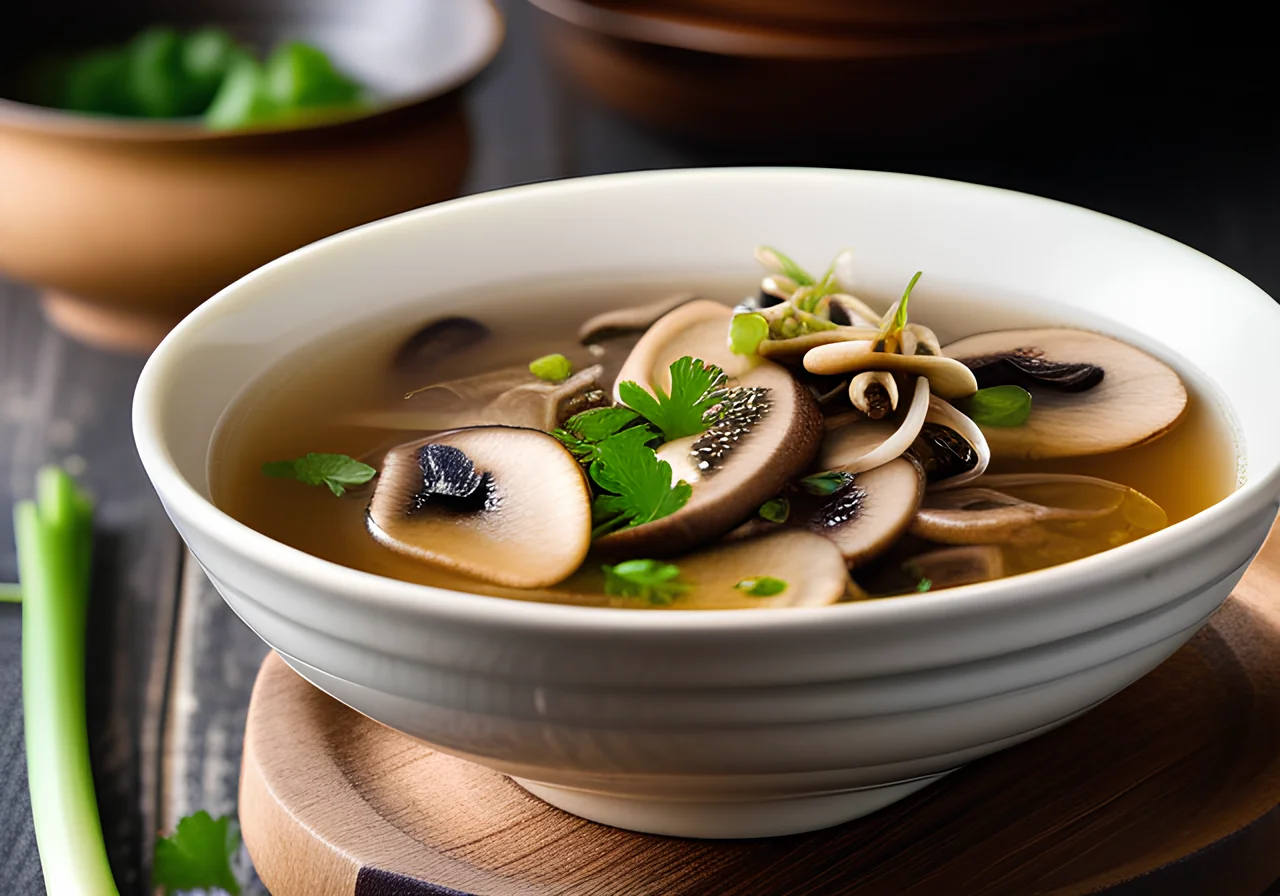 Asian-Style Mushroom Soup